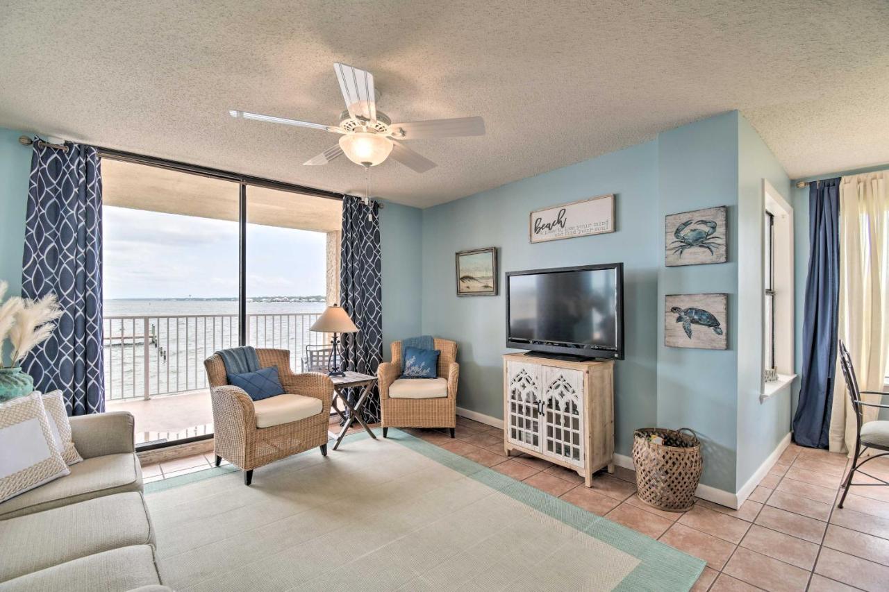 Waterfront Gulf Shores Condo With Patio, Pier And Pool Ngoại thất bức ảnh