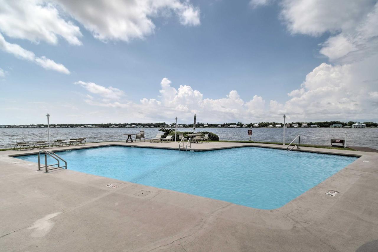 Waterfront Gulf Shores Condo With Patio, Pier And Pool Ngoại thất bức ảnh